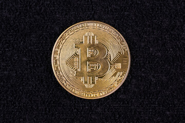 bitcoin black background