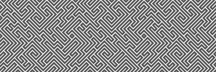 Abstract line maze pattern. Labyrinth background. Geometric backdrop.