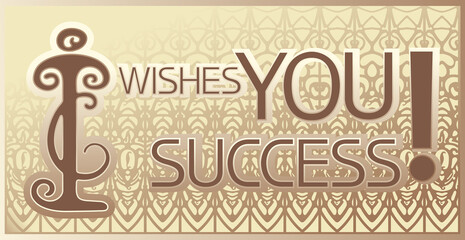 I wishes you success.Congratulation.
Illustrative graphic poster with text information, multicolor, rectangular shape. - 465045648