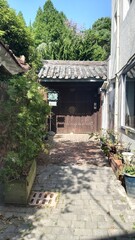 Korean traditional house gate