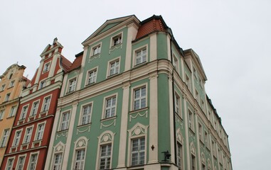Old town market square, Wroclaw, Poland