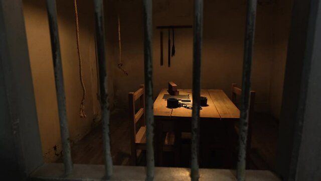 A cell at Seodaemun Prison History Hall South Korea