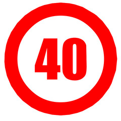 transportation circle signs warning road speed