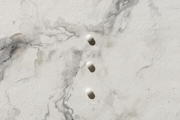 Pattern of pills on the table. Marble surface. Medicines. Stop COVID.