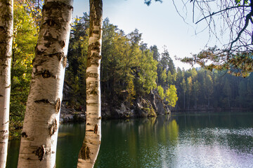 Jezioro w Skalnym Mieście, Adrspach