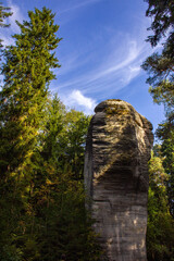 Adrspach, skalne  miasto