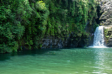 Cachoeira rei da prata na chapada dos veadeiros