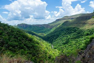 Mirante do Urubu, mostado a imensidão da chapada dos veadeiros