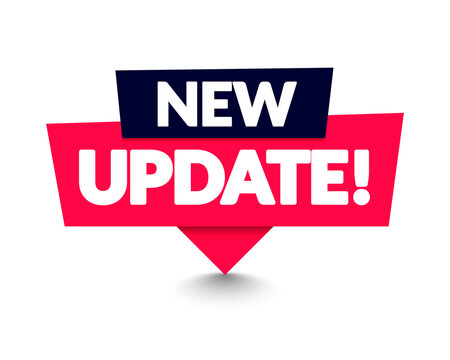 Vector Illustration New Update Speech Bubble Pin