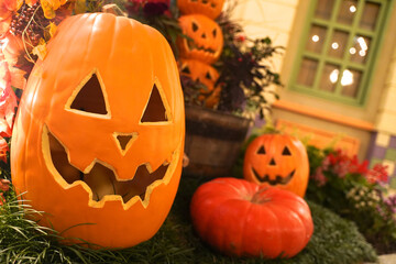 Halloween,Pumpkin,Jack O Lantern,ハロウィン用のカボチャ