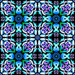 seamless pattern with flowers for design packaging