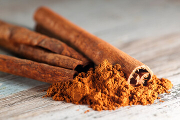 Cinnamon and powder shady