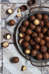 delicious sweet Australian vegan macadamia nuts