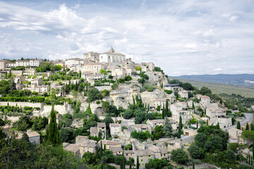 Fototapeta na wymiar Hilltop Village of Gordes, Provence, France