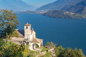Chiesa Santa Eufemia, Dongo, Musso, Lago di Como, Italien