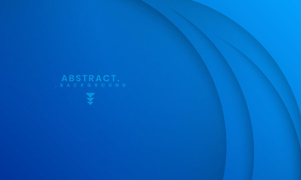 blue gradient background with curved lines. Modern template design for covers, brochures, web and banners.