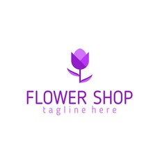 creative logo design roses, leaves, stems, plants, flower shops,