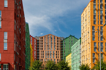 The Comfort Town residential complex in Kyiv, Ukraine