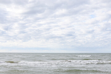 Fototapeta na wymiar Baltic sea shore line.