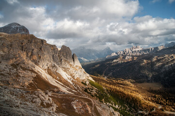 Beautiful mountains landscape. Dolomites. Italy