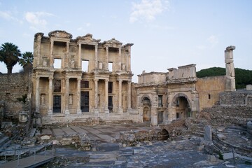 The Roman ruins in Efes/Ephesus, Turkey