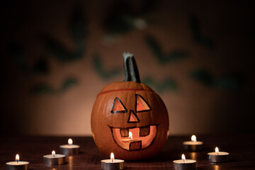 calabaza de halloween
