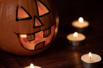 calabaza para halloween
