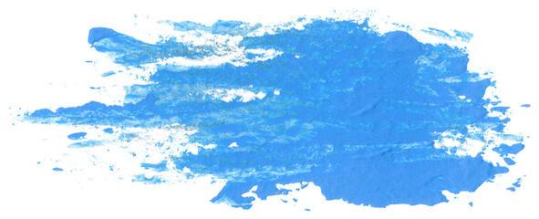 Obraz premium acrylic stain brush strokes blue texture