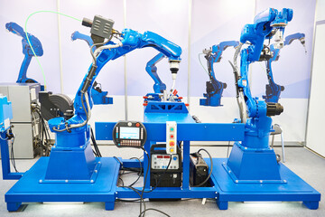 Six-axis welding robots for industry