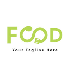 Food and restaurant logo.