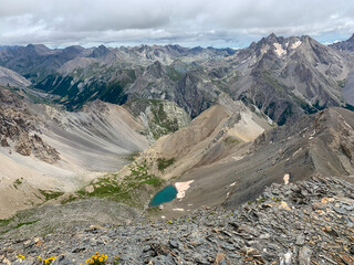 vue sur les alpes
