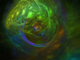 Imaginatory fractal abstract background Image
