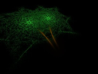 Imaginatory fractal abstract background Image