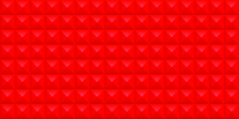 Red geometric background. Vector illustration. 