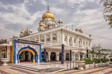 Gurudwara Bangla Sahib Temple in Delhi, India
