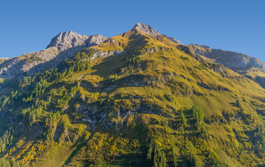 Around Warth in Austria
