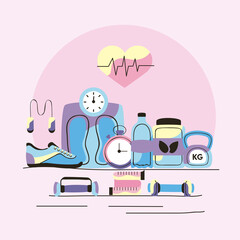 eleven healthy lifestyle icons