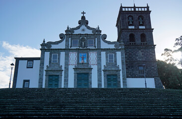 church on the azores island sao miguel