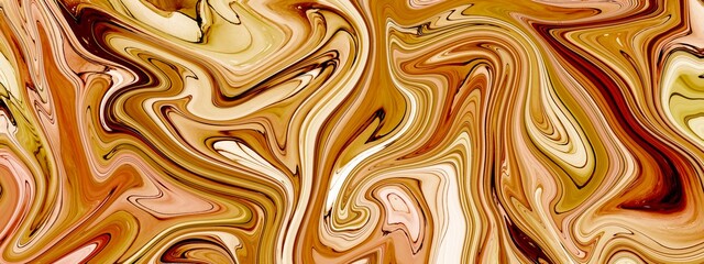 Alcohol ink marble background with earth tone accent, brown and beige colour, mix of colours, hand drawn art illustration, trendy earthy abstract, wallpaper for printed materials