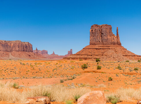 Monument Valley West Mitten Butte Rock Formation
