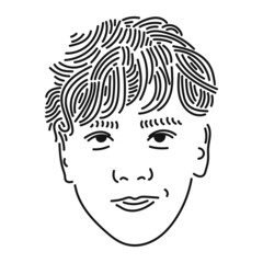 portrait of a man with a smile