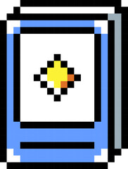 nft trading card pixel icon