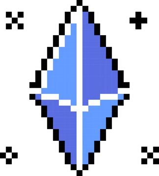 Bit Gem Pixel Icon