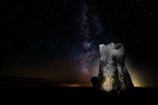 Teter Rock and the Milky Way