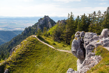 Velka fatra mountain mount Ostra Carpathian mountains