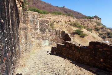Taragarh fort Bundi town fortress in Rajasthan India