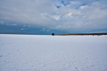 Schnee Winterlandschaft