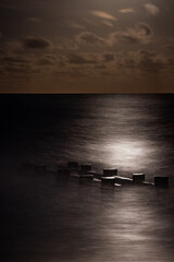 Moonlit Pilings