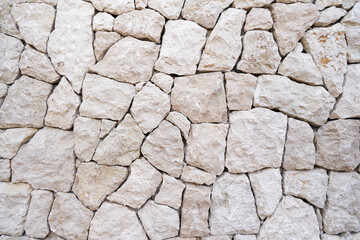 wall made of natural stones