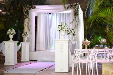wedding reception table
